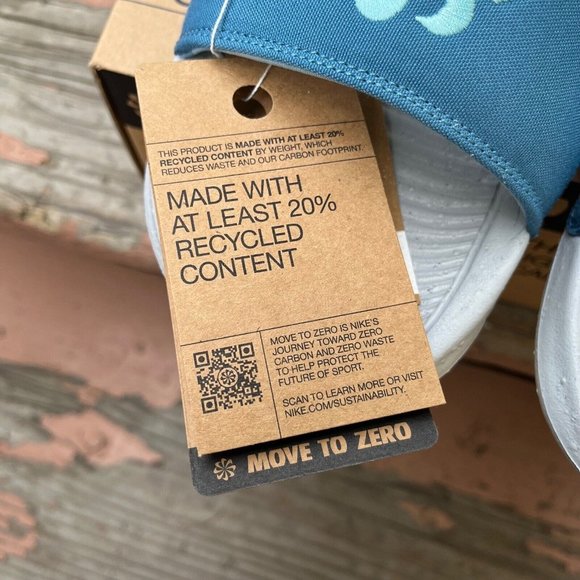 Nike Victori One Next Nature Blue Wolf Grey Sandals Slides Men's Multi. Sizes - Picture 2 of 4